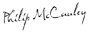 Philip McCauley signature